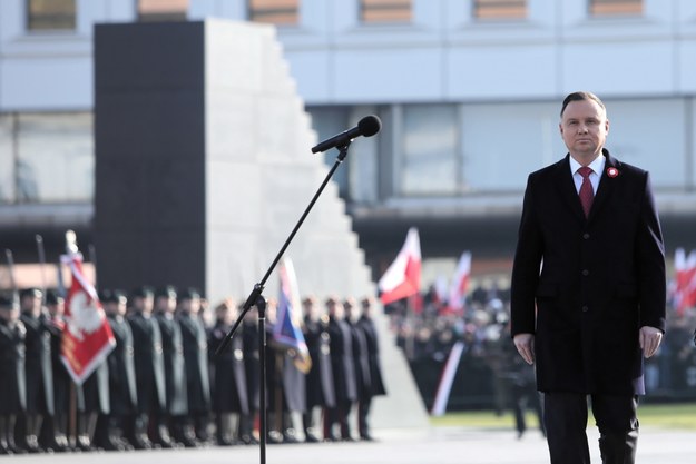 Prezydent Andrzej Duda /Leszek Szymański /PAP