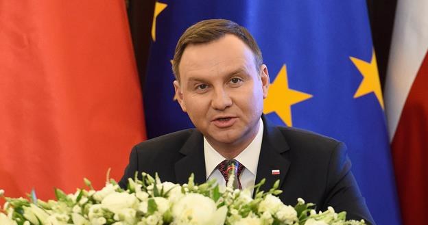 Prezydent Andrzej Duda /PAP