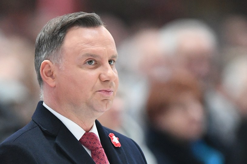 Prezydent Andrzej Duda /Rafał Oleksiewicz /Reporter