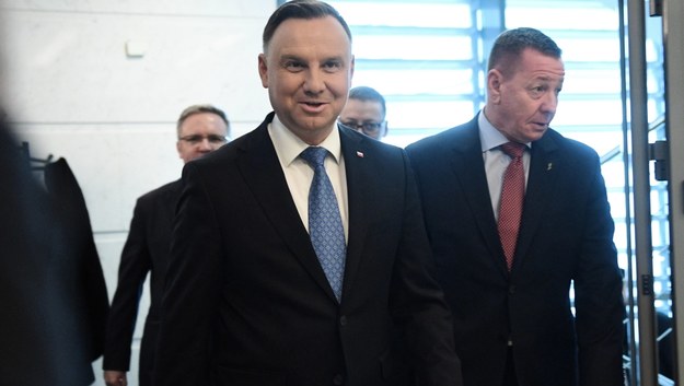 Prezydent Andrzej Duda / 	Radek Pietruszka   /PAP