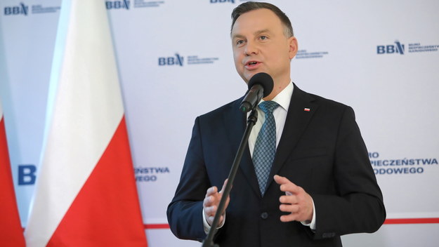 Prezydent Andrzej Duda / 	Leszek Szymański    /PAP