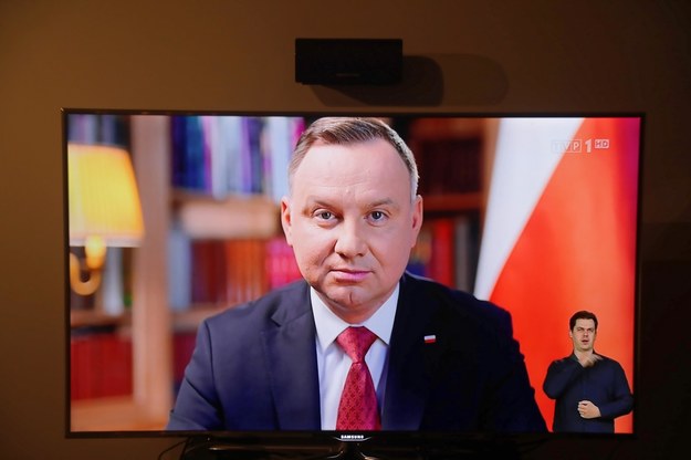 Prezydent Andrzej Duda /	Wojciech Olkuśnik /PAP