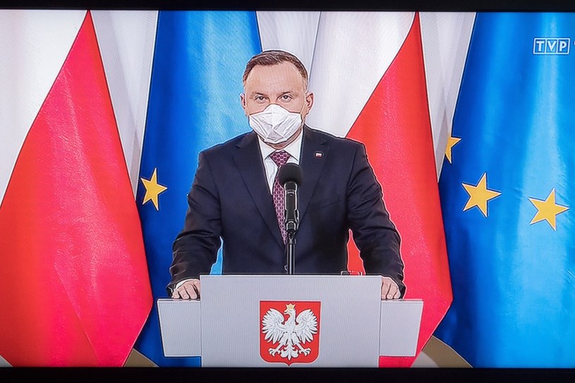Prezydent Andrzej Duda /Wojciech Strozyk/ /Reporter