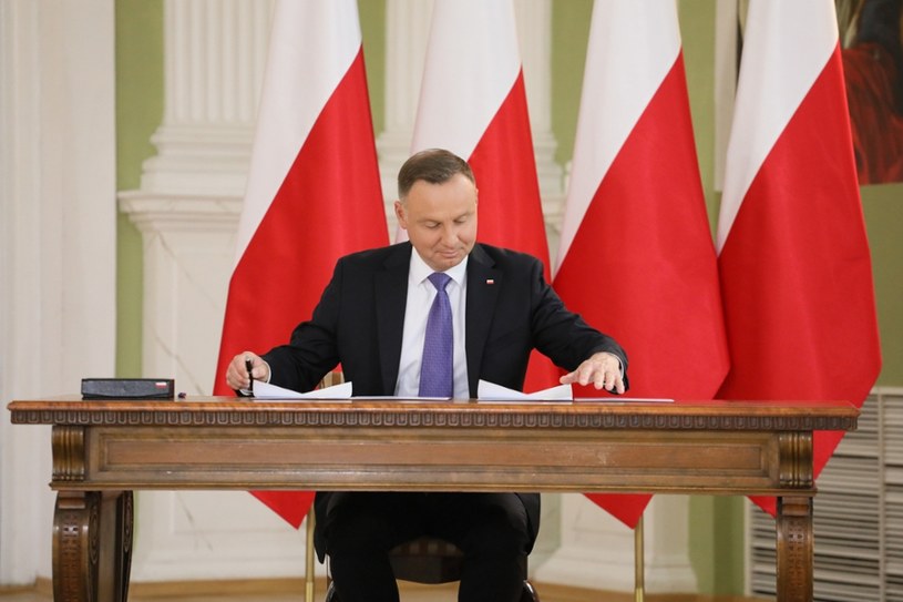 Prezydent Andrzej Duda /Jakub Kaminski/EastNews /East News