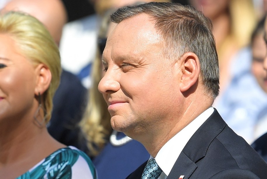 Prezydent Andrzej Duda / 	Radek Pietruszka   /PAP