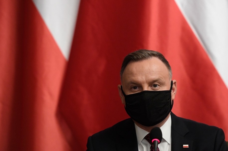 Prezydent Andrzej Duda /ONDREJ DEML / POOL /PAP