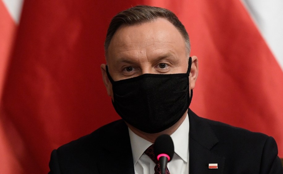 Prezydent Andrzej Duda /ONDREJ DEML / POOL /PAP/EPA