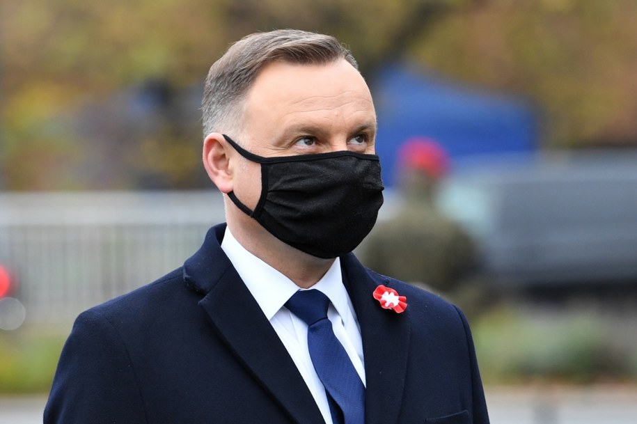 Prezydent Andrzej Duda / 	Radek Pietruszka   /PAP