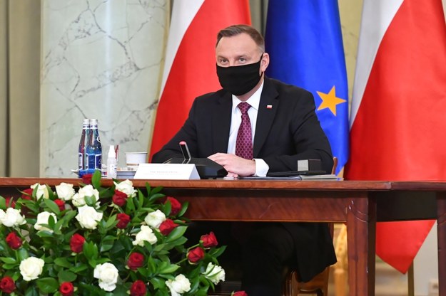 Prezydent Andrzej Duda /Piotr Nowak /PAP