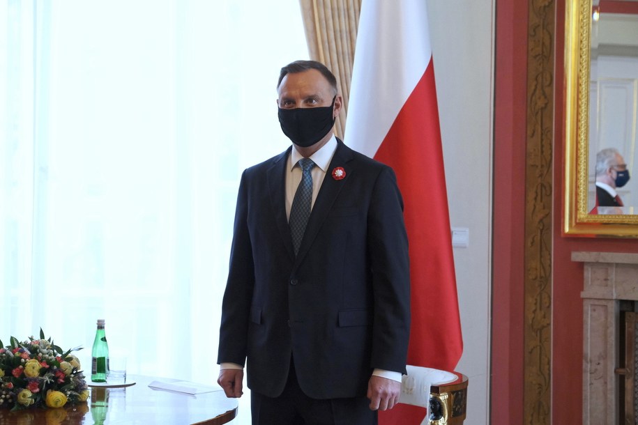 Prezydent Andrzej Duda /Mateusz Marek /PAP