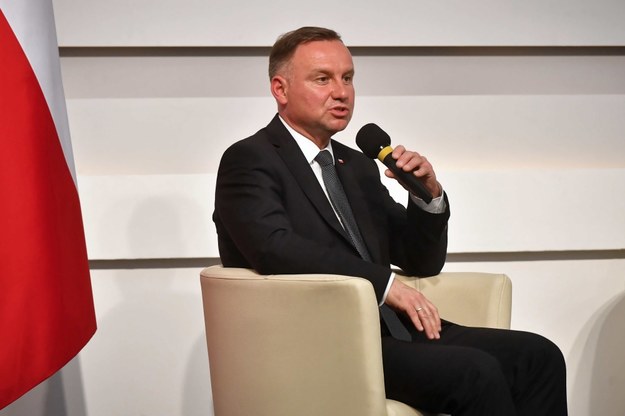 Prezydent Andrzej Duda /Andrzej Lange /PAP