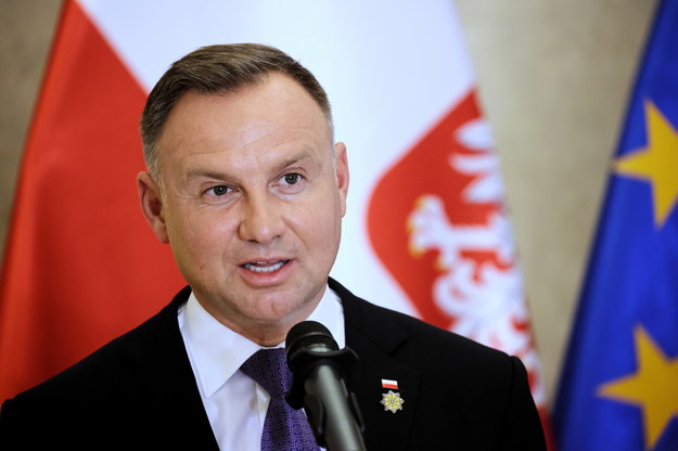 Prezydent Andrzej Duda / 	Leszek Szymański    /PAP