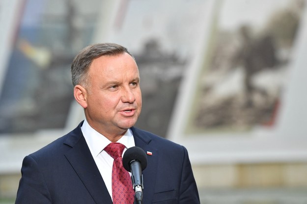 Prezydent Andrzej Duda /Radek Pietruszka /PAP