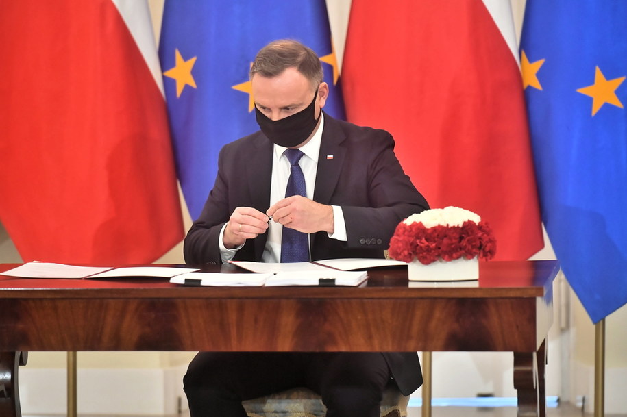 Prezydent Andrzej Duda /Andrzej Lange /PAP