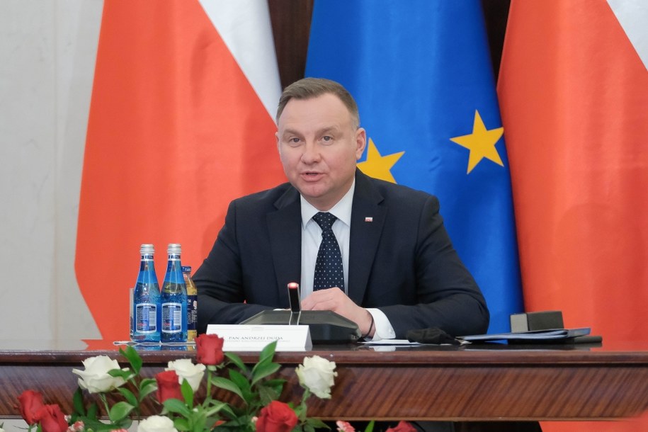 Prezydent Andrzej Duda /Mateusz Marek /PAP