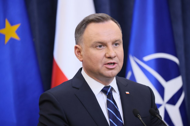 Prezydent Andrzej Duda / 	Leszek Szymański    /PAP