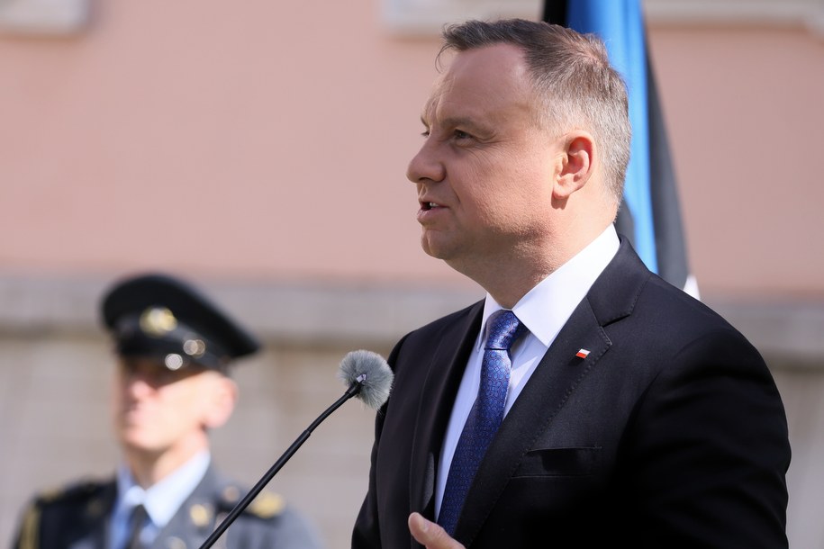 Prezydent Andrzej Duda / 	Leszek Szymański    /PAP