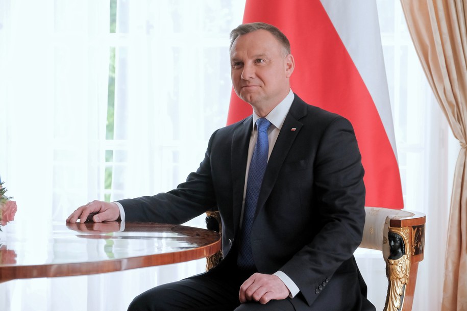 Prezydent Andrzej Duda /Mateusz Marek /PAP