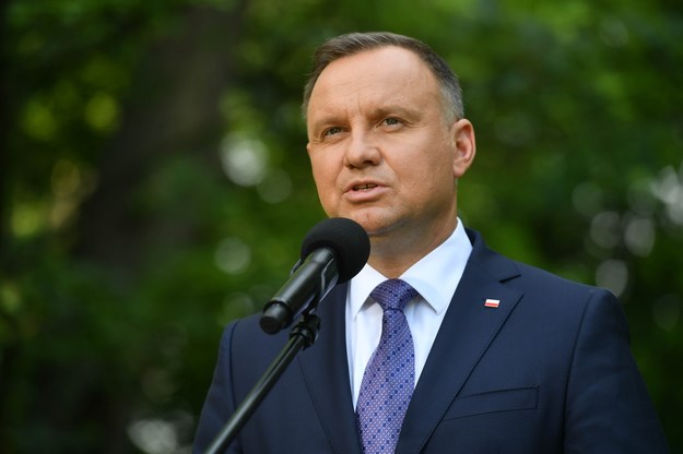 Prezydent Andrzej Duda /Piotr Nowak /PAP