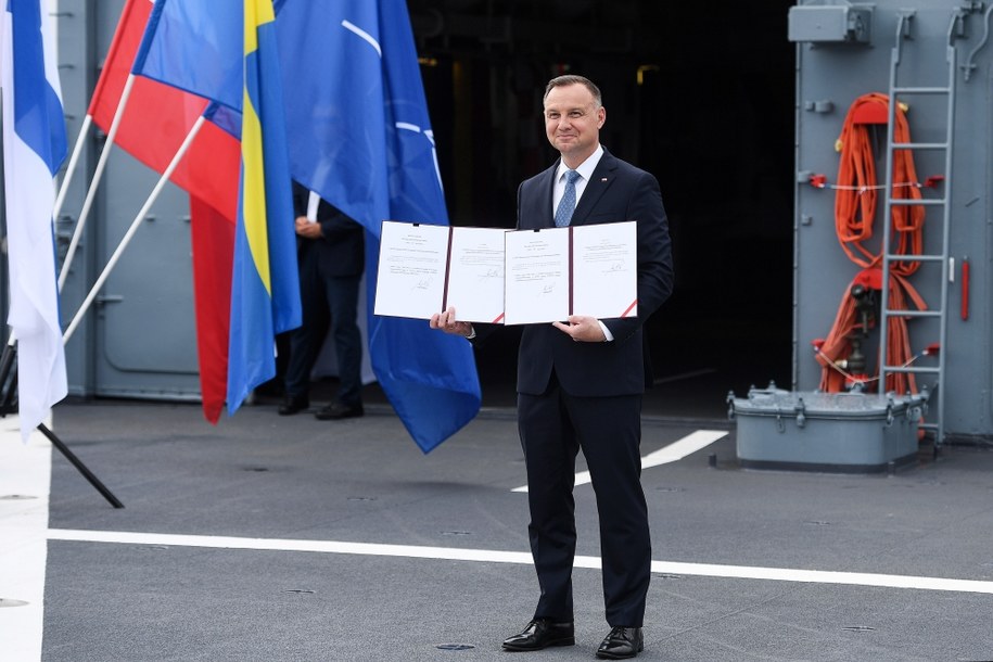 Prezydent Andrzej Duda /Marcin Gadomski /PAP