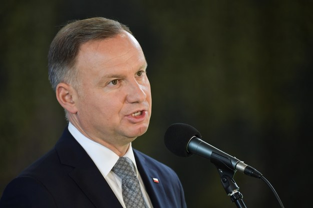 Prezydent Andrzej Duda /Przemysław Piątkowski /PAP