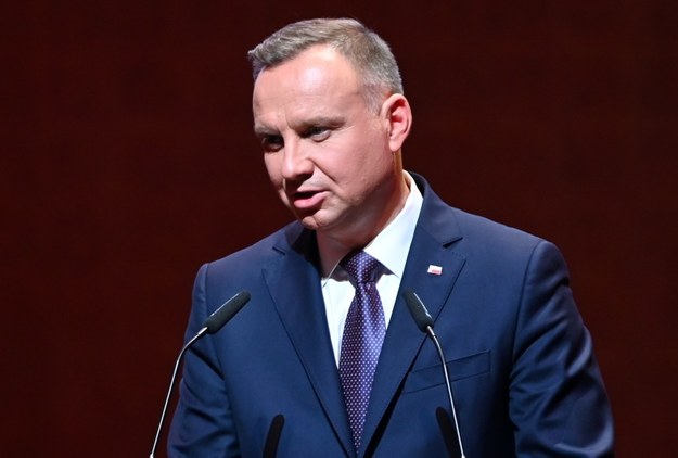 Prezydent Andrzej Duda /	Marcin Bielecki   /PAP