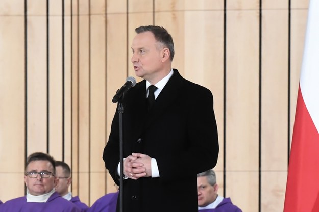 Prezydent Andrzej Duda /Andrzej Lange /PAP