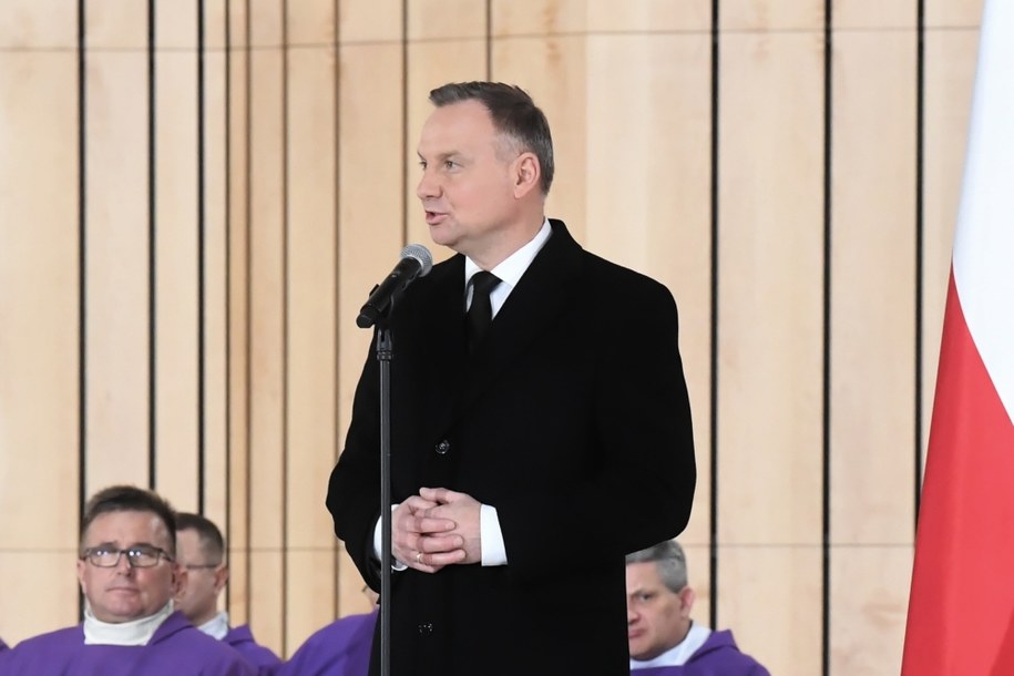 Prezydent Andrzej Duda /Andrzej Lange /PAP