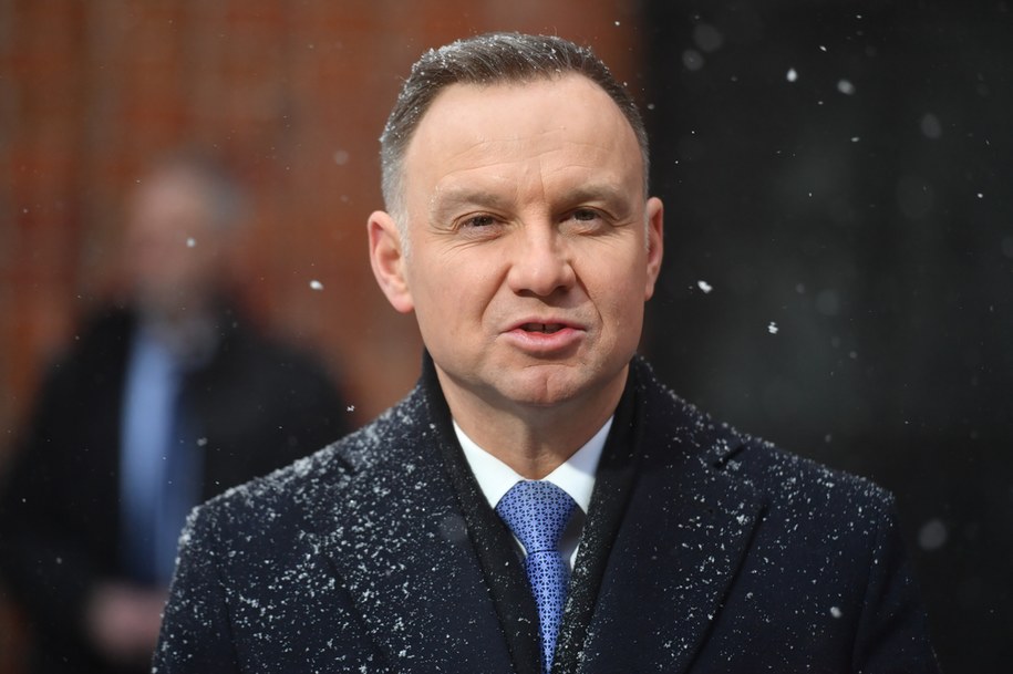 Prezydent Andrzej Duda /Piotr Nowak /PAP