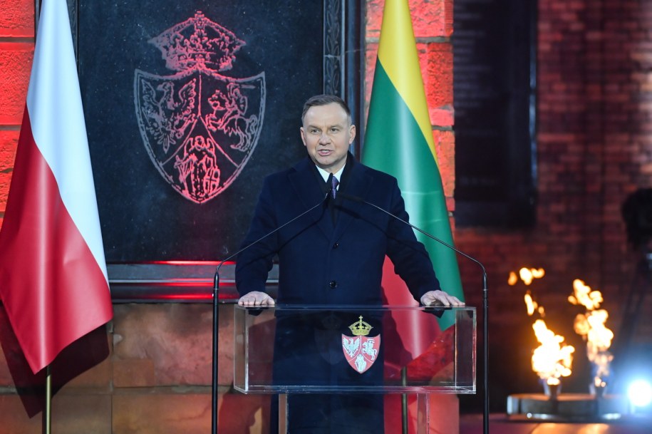 Prezydent Andrzej Duda /Andrzej Lange /PAP