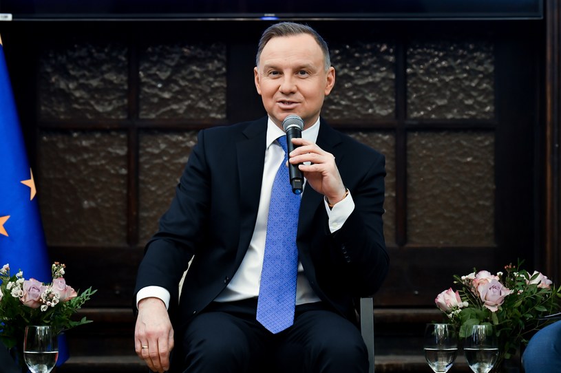 Prezydent Andrzej Duda /PAP, Andrzej Lange /PAP
