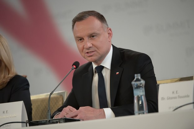 Prezydent Andrzej Duda / 	Marcin Obara  /PAP