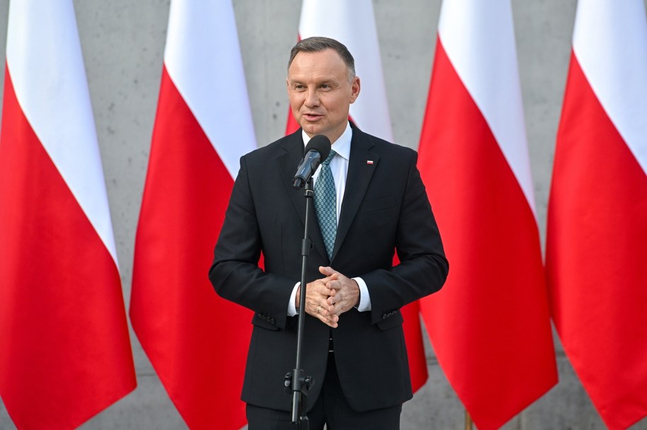 Prezydent Andrzej Duda /Art Service /PAP/EPA