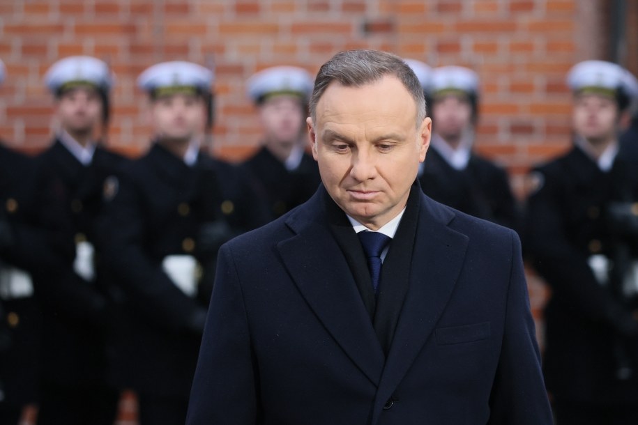 Prezydent Andrzej Duda /Leszek Szymański /PAP