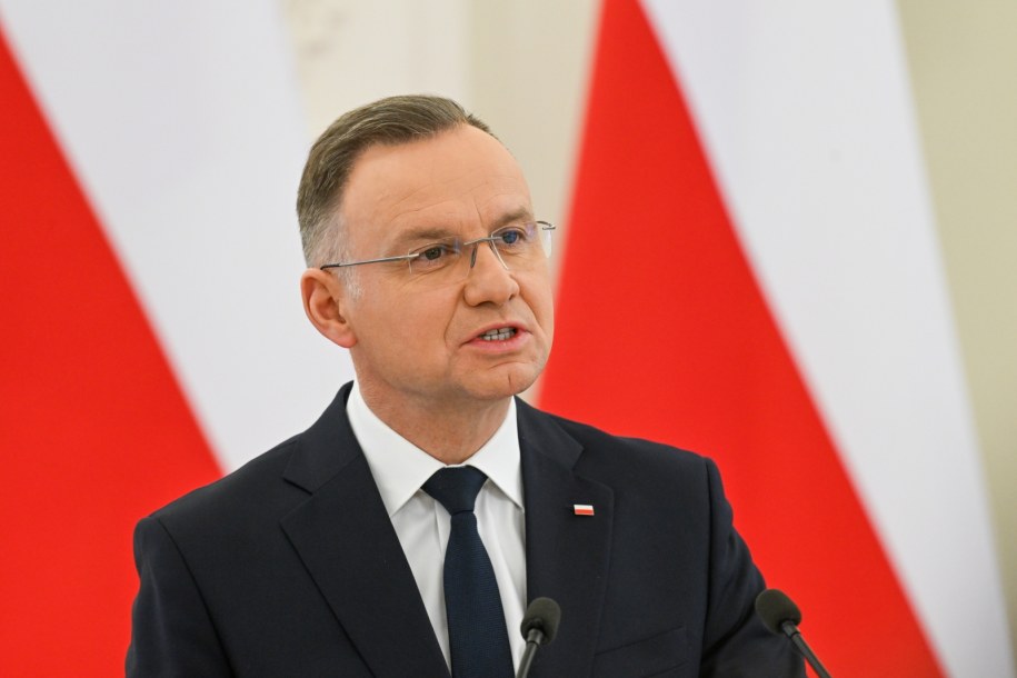 Prezydent Andrzej Duda /Valdemar Doveiko /PAP