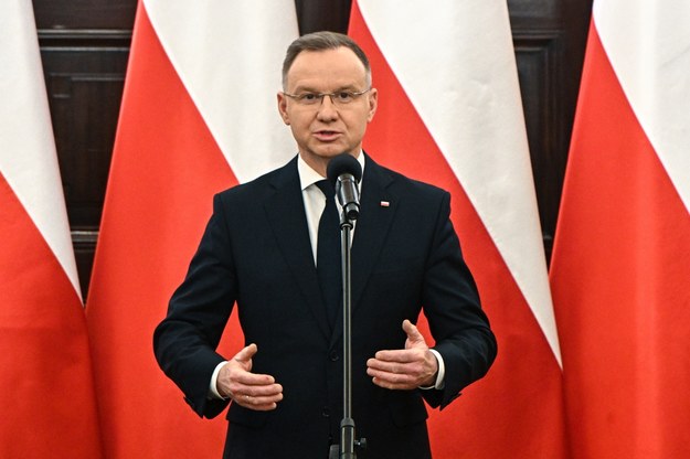 Prezydent Andrzej Duda /Radek Pietruszka /PAP