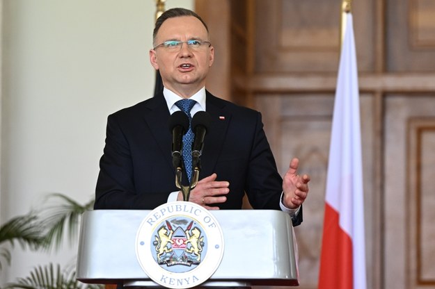 Prezydent Andrzej Duda /Radek  Pietruszka /PAP