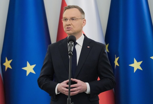 Prezydent Andrzej Duda /Mateusz Marek /PAP