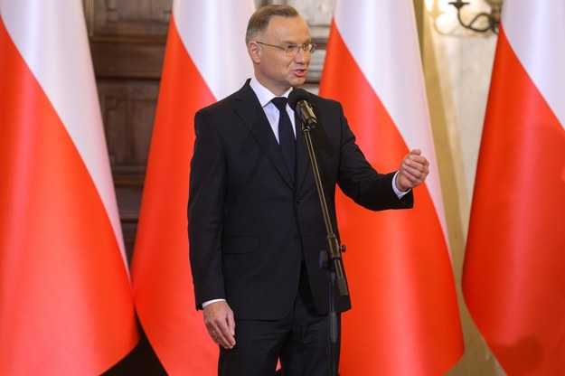 Prezydent Andrzej Duda /Rafał Guz /PAP