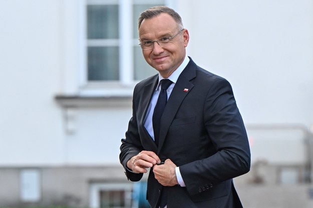 Prezydent Andrzej Duda /Radek Pietruszka /PAP