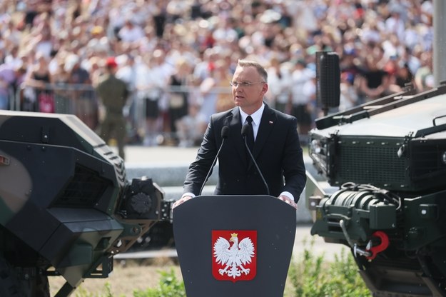 Prezydent Andrzej Duda /Leszek Szymański /PAP