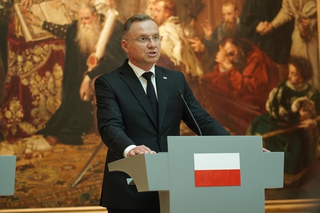 Prezydent Andrzej Duda /Karol Zienkiewicz /PAP