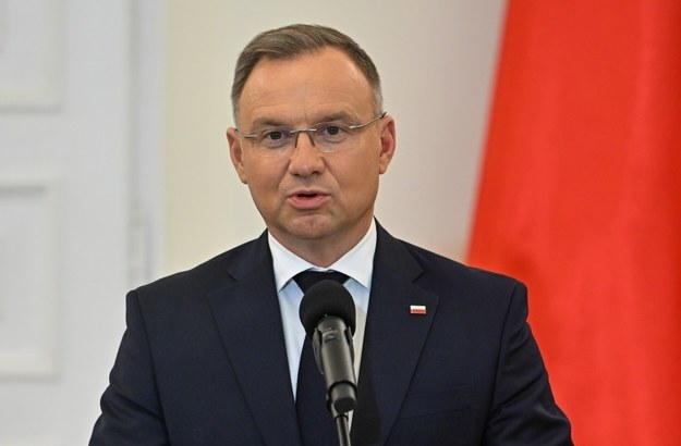 Prezydent Andrzej Duda / 	Radek Pietruszka   /PAP