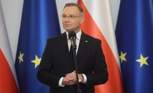 Prezydent Andrzej Duda /Leszek Szymański /PAP