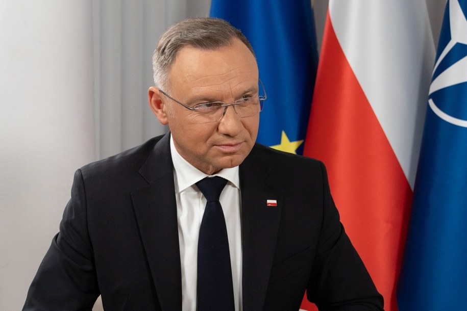 Prezydent Andrzej Duda /Archiwum RMF FM