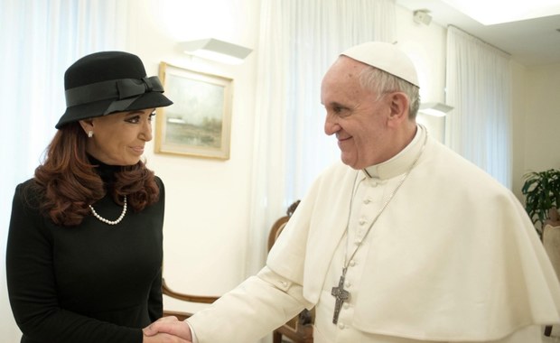 Prezydent Argentyny u papieża. Rozmawiali o Falklandach 