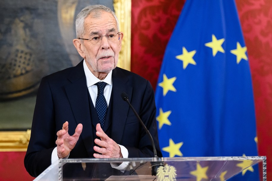 Prezydent Austrii Alexander Van der Bellen /MAX SLOVENCIK /PAP/EPA