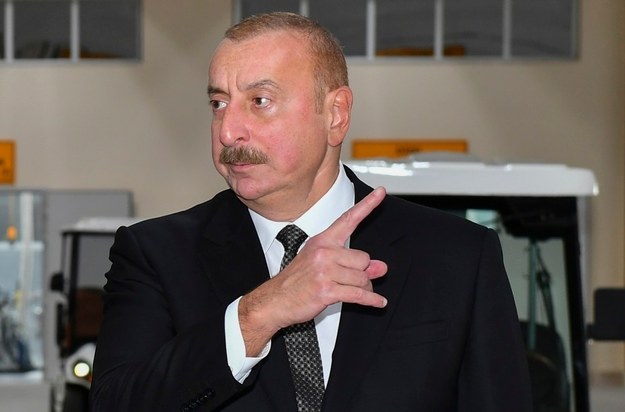Prezydent Azerbejdżanu Ilham Alijew /ROMAN ISMAYILOV /PAP/EPA