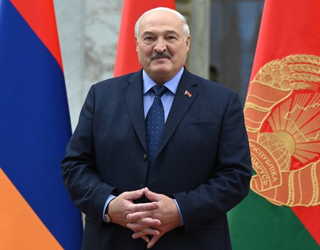 Prezydent Białorusi Alaksandr Łukaszenka /	SERGY GUNEEV/SPUTNIK/KREMLIN / POOL /PAP/EPA