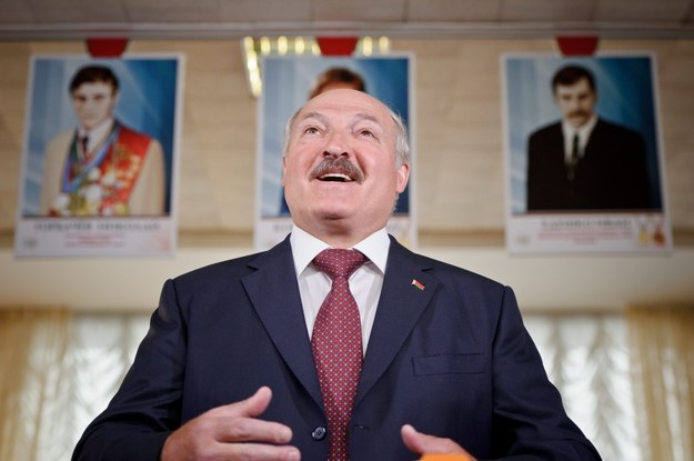 Prezydent Białorusi Aleksander Łukaszenka /Wojciech Pacewicz /PAP